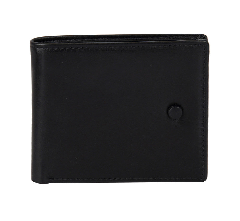 Lund & Co Knapp Leather Wallet- Black