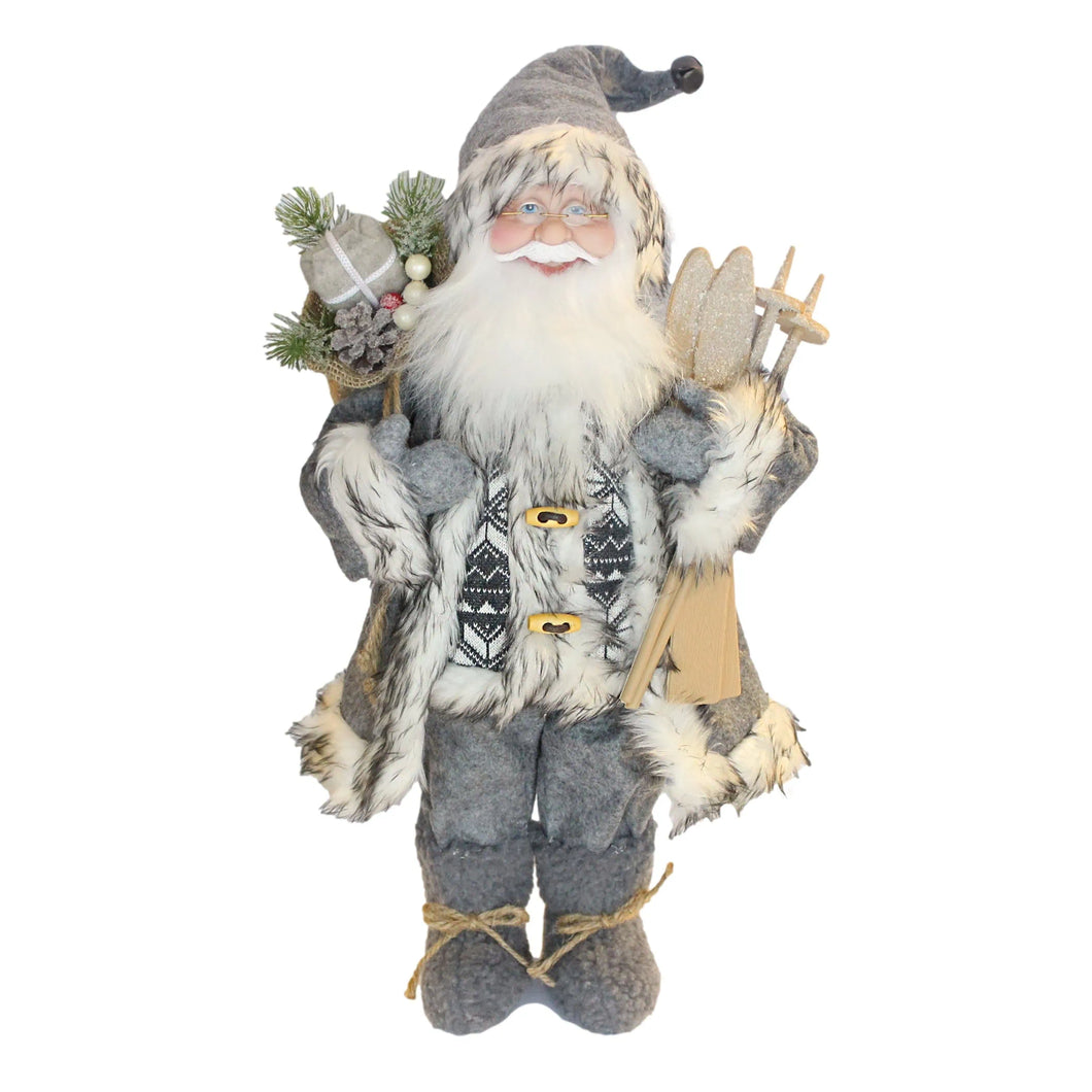 SamX Grey Coat Santa