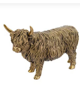 Rembrandt Highland Cattle Statue