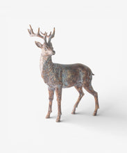 Load image into Gallery viewer, French Country Collections Sentinel Large Standing Reindeer Right Side
