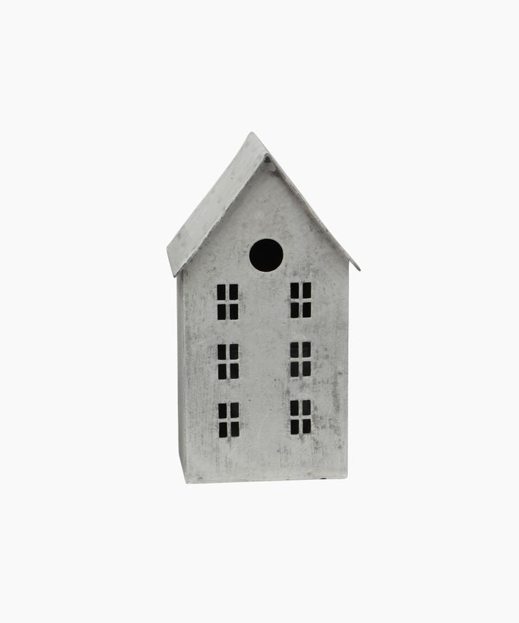 French Country Collections Tealight House Zinc Tall