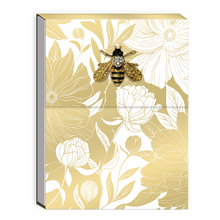Load image into Gallery viewer, Punch Studio D White Dahlias- Brooch Notepad
