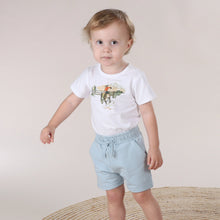 Load image into Gallery viewer, Little Bee by Dimples Cotton Shorts- Blue
