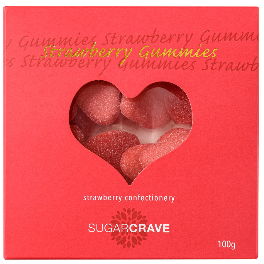 Herb & Spice Strawberry Heart Gummies