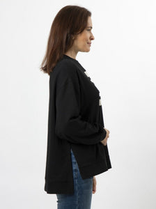 Stella & Gemma Sunday Sweater Black Licorice