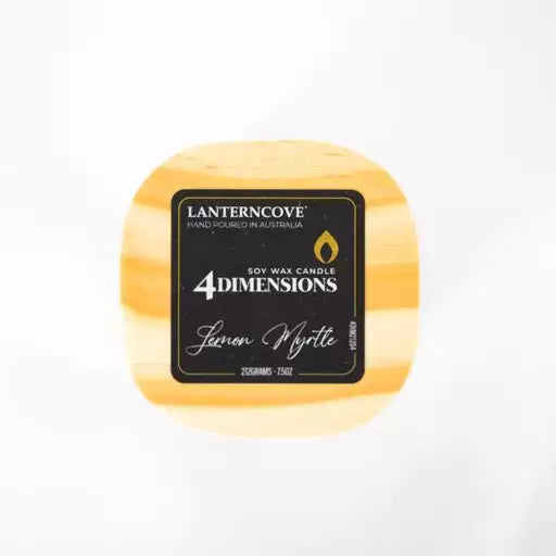 Lanterncove 4 Dimensions Soy Wax Candle- Lemon Myrtle