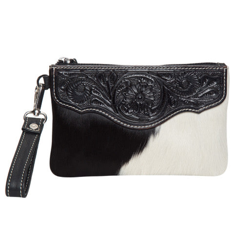 The Design Edge Tooling Cowhide Clutch- Para