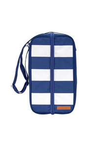 Annabel Trends Picnic Bottle Bag Navy Stripe