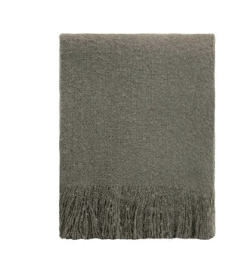 Linens & More Cosy Throw in Charcoal