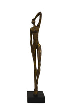 Load image into Gallery viewer, Maytime Standing Model Posing Hand Up Gold
