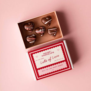 House of Chocolate Jelly Tip Heart Selection