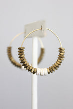 Load image into Gallery viewer, David Aubrey Hematite and Magnetite Hoops
