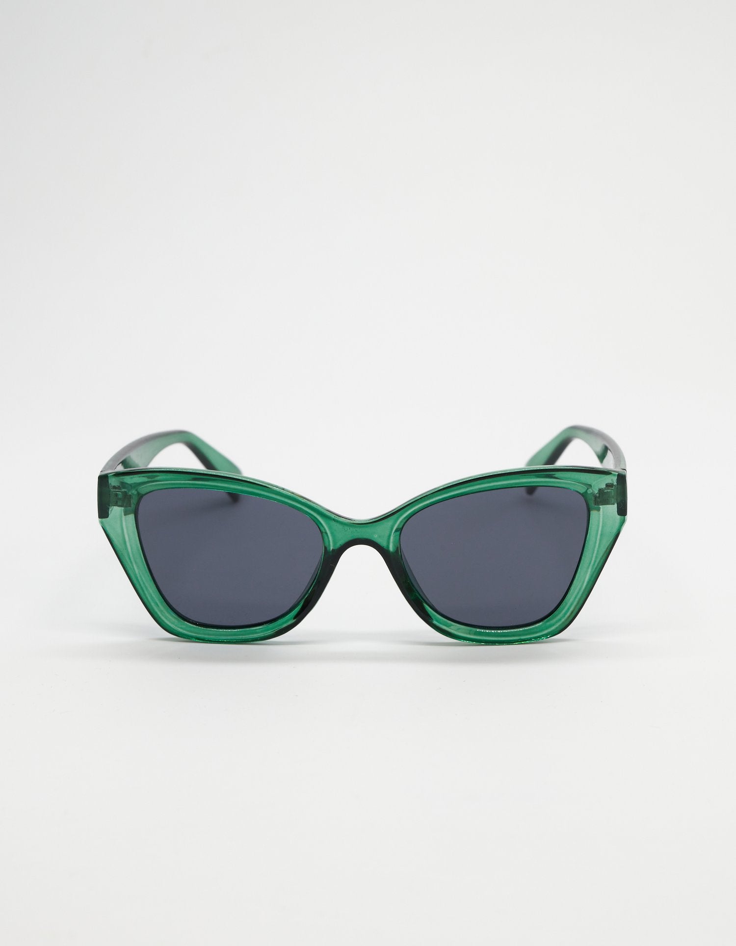 Green Glitter Cat Eye Sunglasses – Gameday Bae