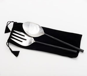 Salisbury Iron Sand Salad Servers