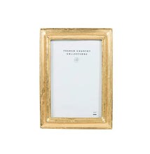 Load image into Gallery viewer, French Country Collections Bevelled Photo Frame Gold 4x6
