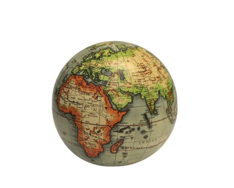 French Country Collections Globe Sea 10cm