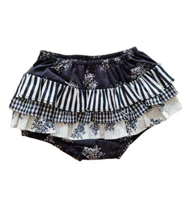 Arthur Ave Classic Navy Frilly Bums