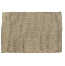 Load image into Gallery viewer, French Country Collections Ribbed Jute Placemats Stone set of 4
