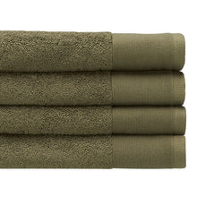 Load image into Gallery viewer, Seneca Vida Organic Towels in Olive
