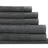 Seneca Vida Organic Towels in Charcoal