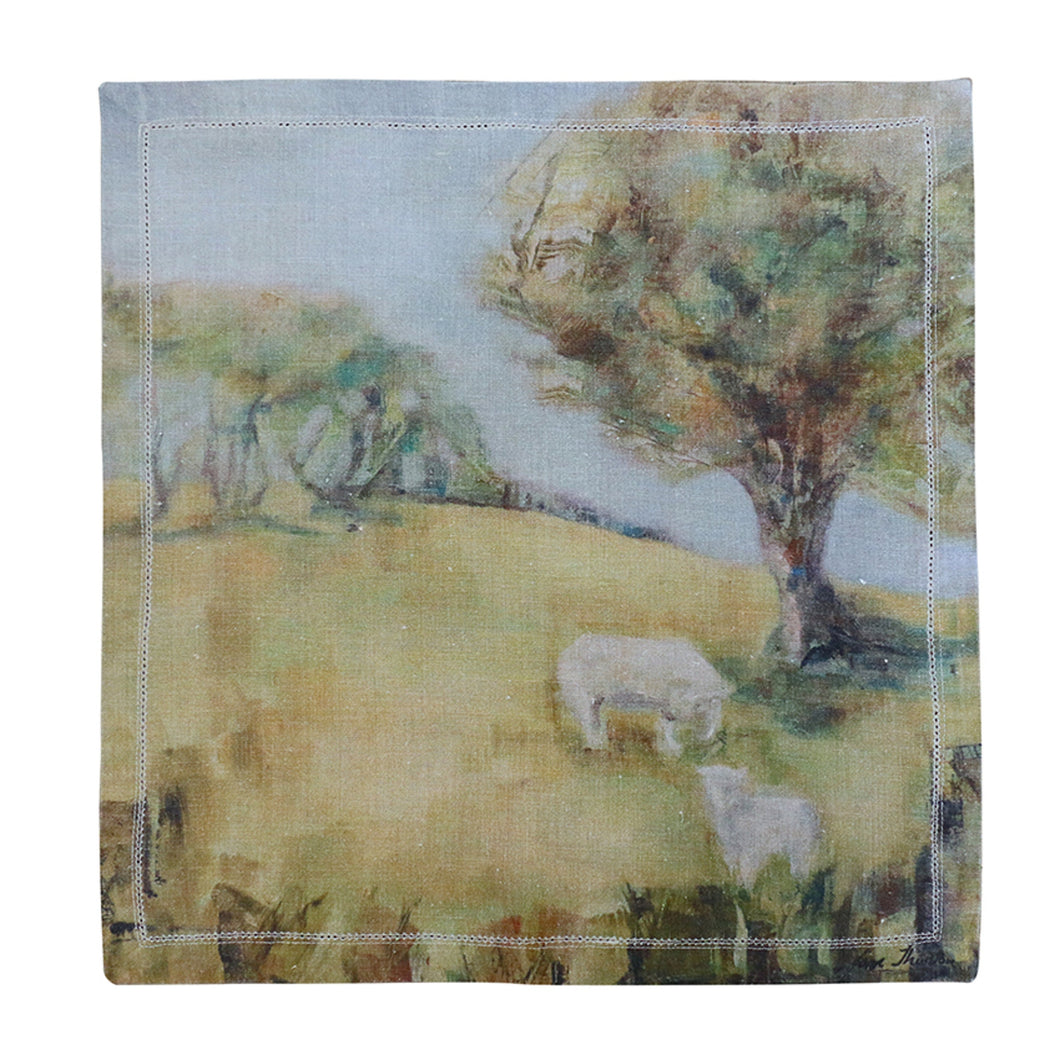 CC Interiors set of 8 Cornwall Park 100% Linen Napkins