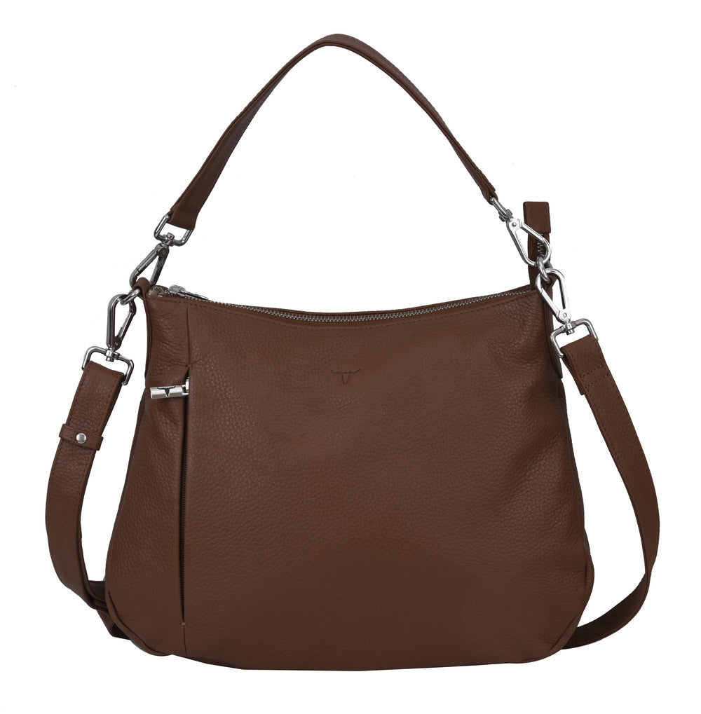 Urban Forest Grace Leather Handbag- Rambler Cocoa