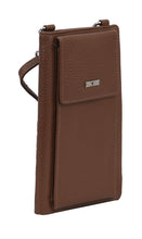 Load image into Gallery viewer, Urban Forest Phoebe Leather Phone Pouch/Wallet- Rambler Cocoa
