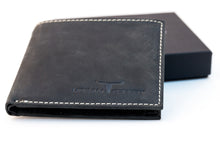 Load image into Gallery viewer, Urban Forest Logan Leather Wallet-Black
