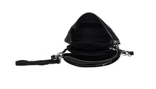 Load image into Gallery viewer, Urban Forest Sofie Small Leather Clutch/Sling- Rambler Black

