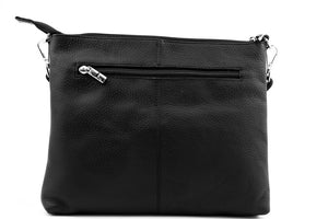 Urban Forest Emma Leather Sling Bag in Rambler Black