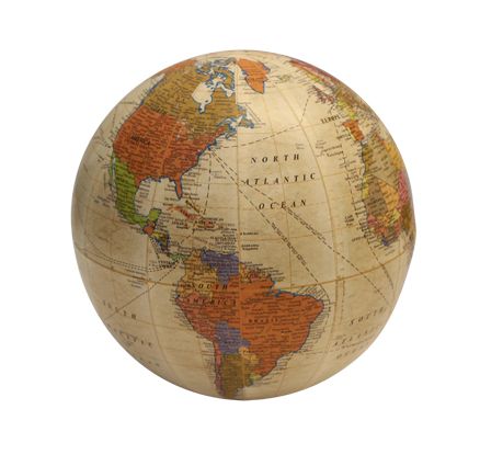 French Country Collections Globe Cream 12.5cm