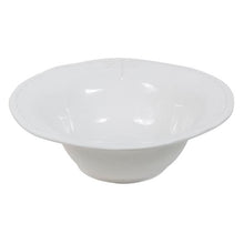 Load image into Gallery viewer, French Country Collections Dragonfly Stoneware White Salad Bowl Large
