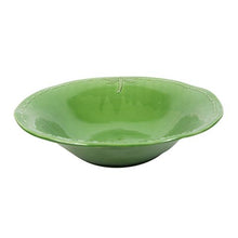Load image into Gallery viewer, French Country Collections Dragonfly Stoneware Green Salad Bowl Small
