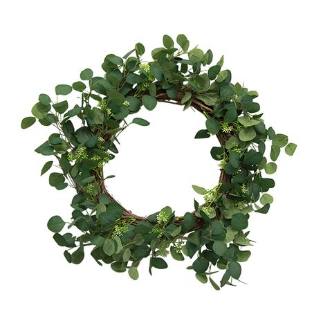 French Country Collections Eucalyptus Erica Berry Wreath Large