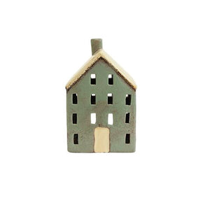 French Country Collections Alsace Tea Light Chalet Blue