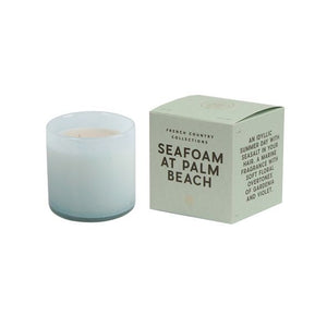 French Country Collections Seafoam at Palm Beach Glass Candle
