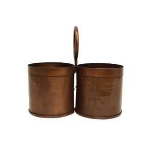 French Country Collections Utensil Holder Copper