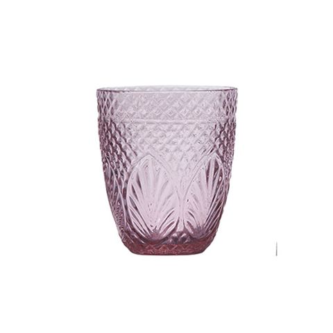 French Country Collections Vintage Pink Tumblers set of 4