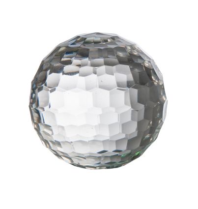 French Country Collections Honeycomb Glass Ball 5