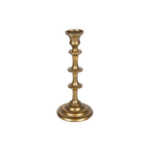 Load image into Gallery viewer, French Country Collections Ridged Taper Candlestick Short
