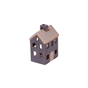 French Country Collections Petite Chalet Tea Light House in Grey
