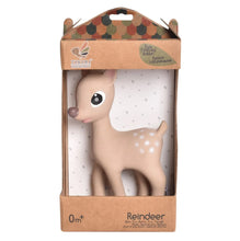 Load image into Gallery viewer, Tikiri Christmas Animal- Ralphie The Reindeer Rattle &amp; Teether Gift Box
