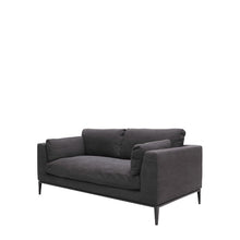 Load image into Gallery viewer, Hawthorne Tyson 2.5 Seater Sofa in Relaxed Black
