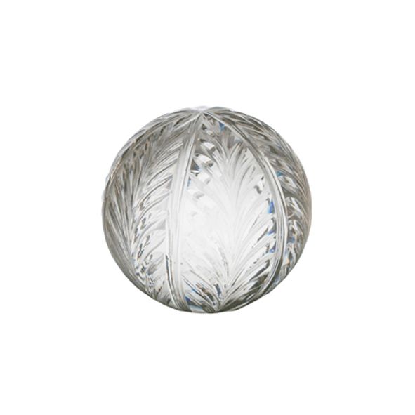 French Country Collections Wing Cut Glass Ball 4